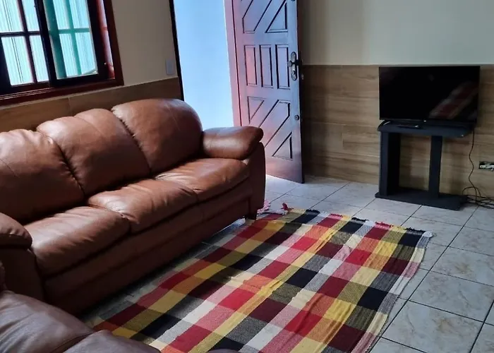 Casa Completa A 300 Mts Da Praia