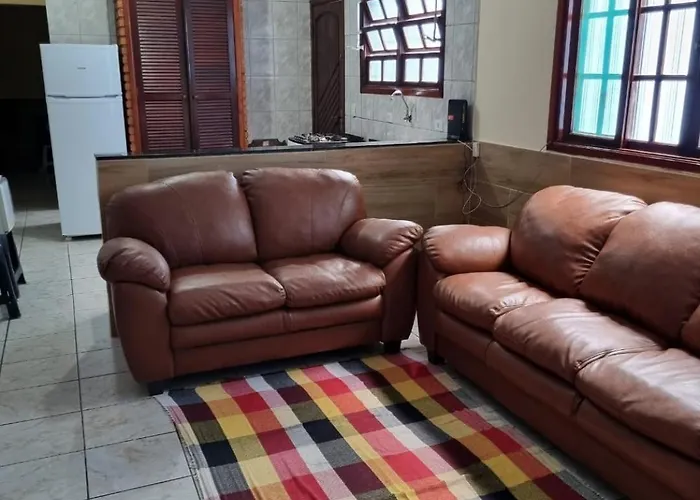 Casa Completa A 300 Mts Da Praia